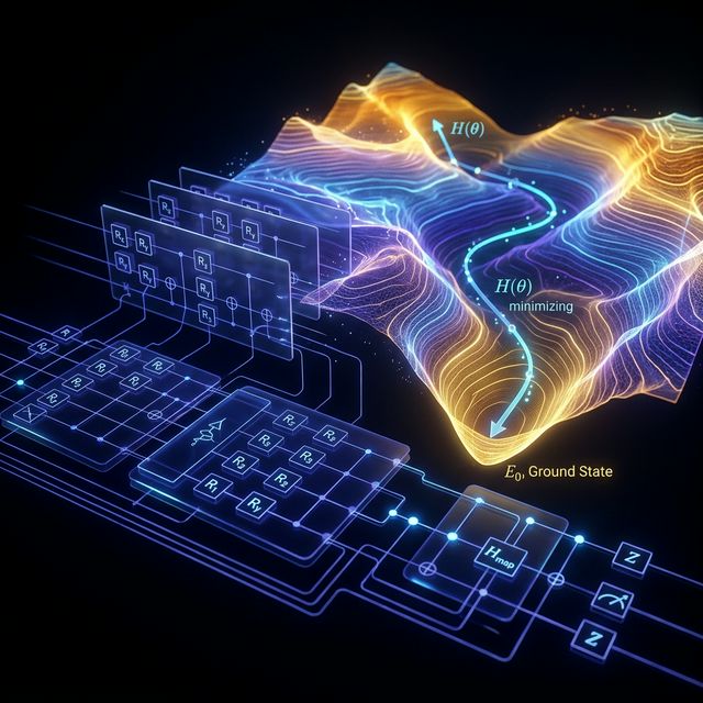 Featured article: The Variational Quantum Eigensolver: A Complete Mathematical Derivation